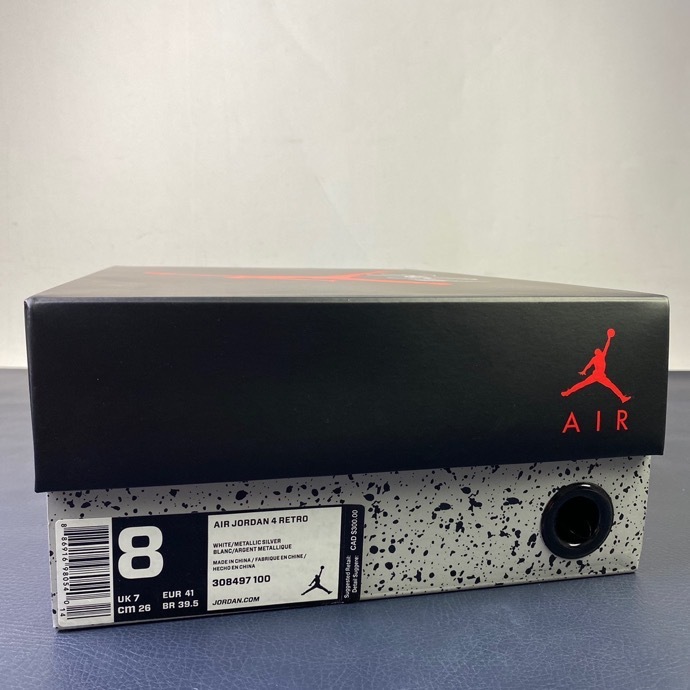 Free shipping maikesneakers Air Jordan 4 308497-100
