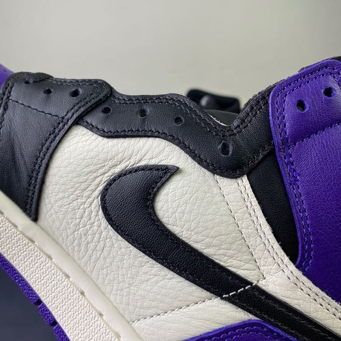 Free shipping maikesneakers Air Jordan 1 Court Purple 555088-501