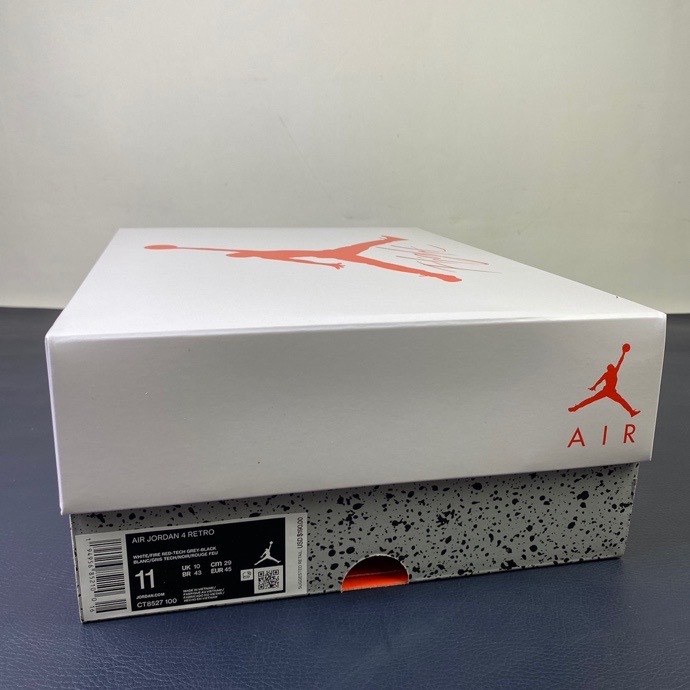 Free shipping maikesneakers Air Jordan 4 White Oreo CT8527-100