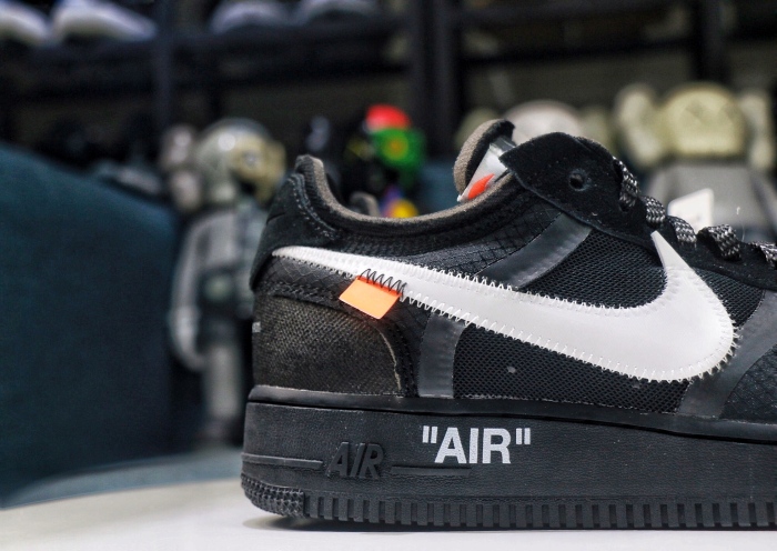 Free shipping from maikesneakers Off-White x Air Force 1 Black