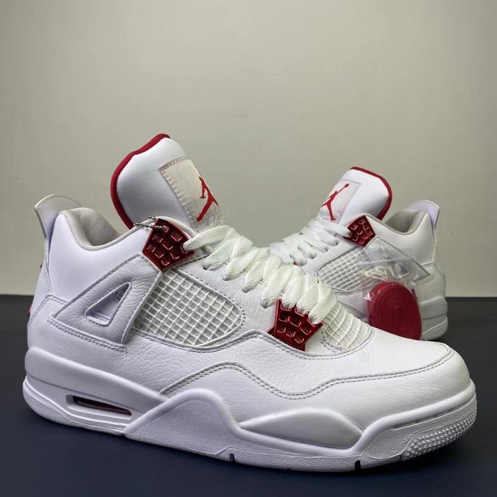 Free shipping maikesneakers Air Jordan 4 Retro Metallic Red CT8527-112
