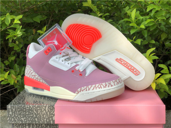 Free shipping maikesneakers Air Jordan 3 WMNS “Rust Pink” CK9246-600