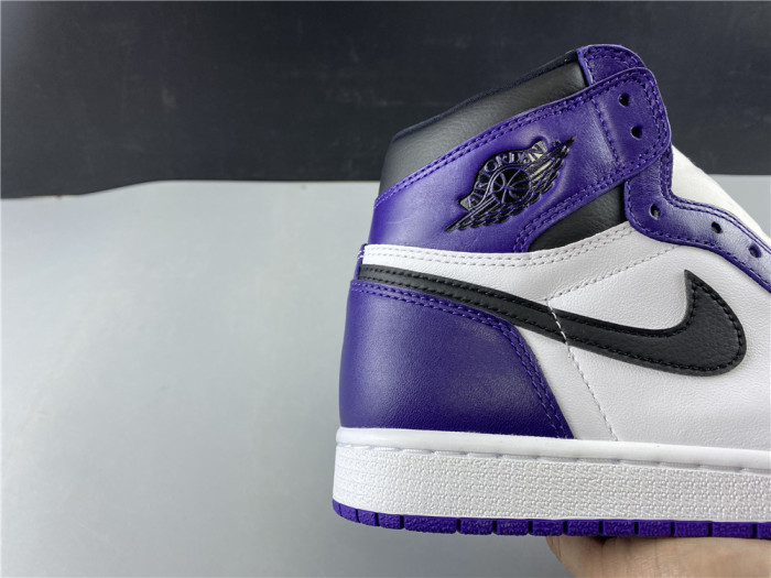 Free shipping maikesneakers Air Jordan 1 AJ1 Court Purple OG 555088-500