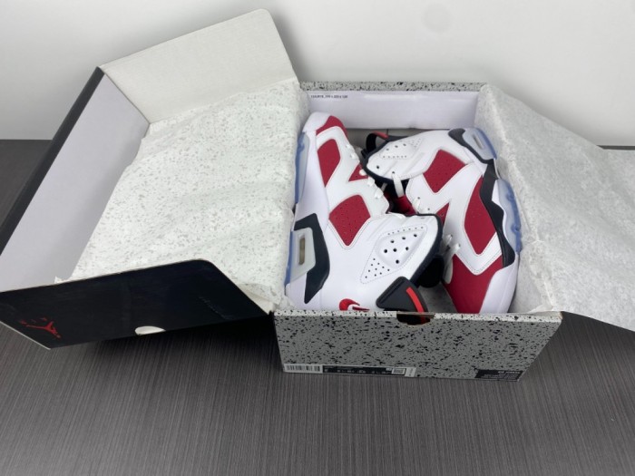 Free shipping maikesneakers Air Jordan 6 Retro Carmine