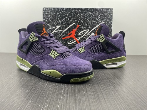 Free shipping maikesneakers Air Jordan 4 WMNS “Canyon Purple” AQ9129-500