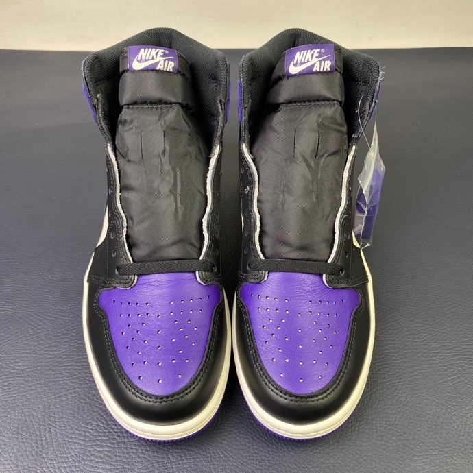 Free shipping maikesneakers Air Jordan 1 Court Purple 555088-501