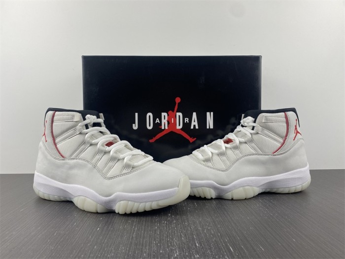 Free shipping maikesneakers Air Jordan 11 “Platinum Tint” 378037-016