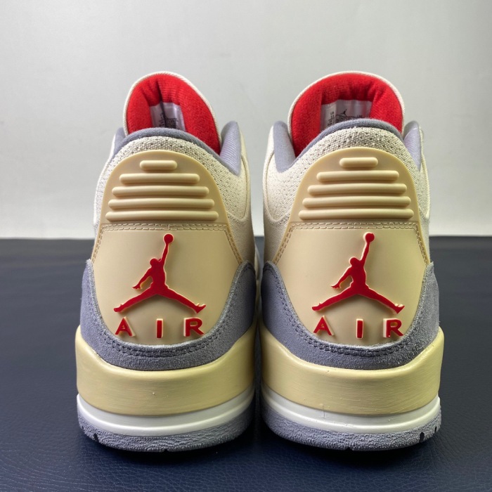 Free shipping maikesneakers Air Jordan 3 MUSLIN DH7139-100