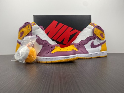 Free shipping maikesneakers Air Jordan 1 High OG “Brotherhood” 555088-706