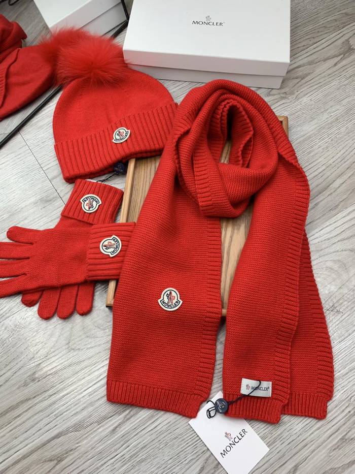 Free shipping maikesneakers Scarf three-piece