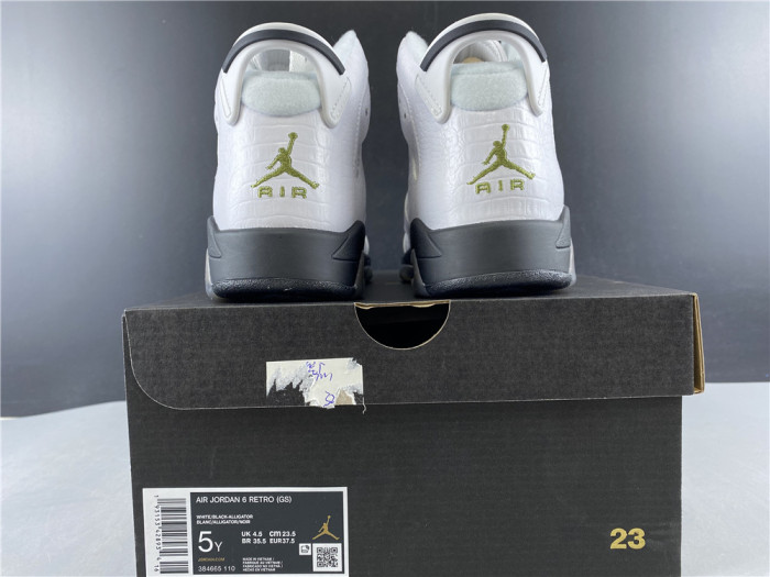 Free shipping maikesneakers Air Jordan 6 GS 384665-110