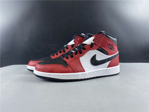 Free shipping maikesneakers Air Jordan 1 Mid Chicago 554724-069