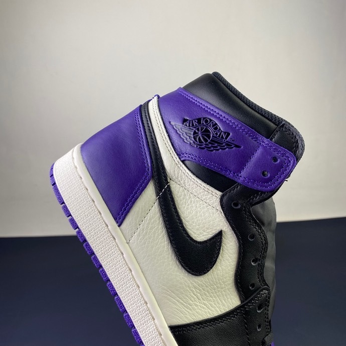Free shipping maikesneakers Air Jordan 1 Court Purple 555088-501