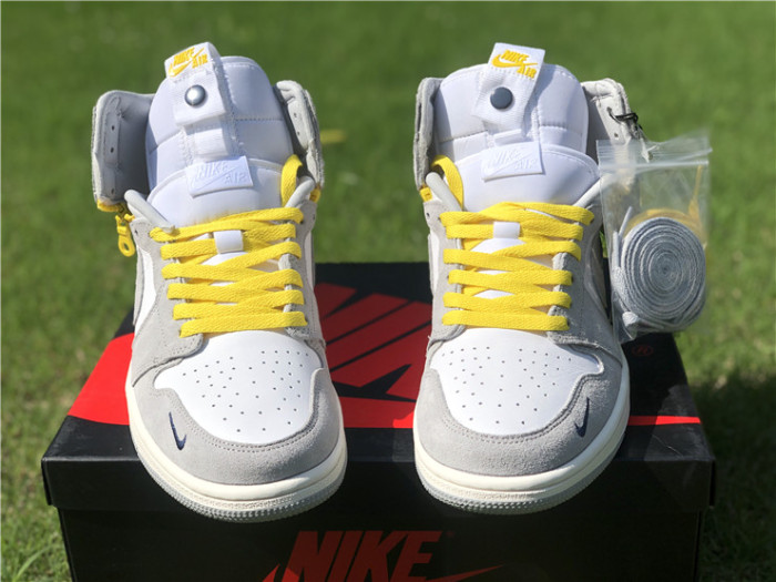 Free shipping maikesneakers Air Jordan 1 Switch Light Smoke Grey” CW6576-100