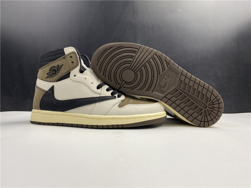 Free shipping maikesneakers Travis Scott x Air Jordan 1 2.0 CD4487-100