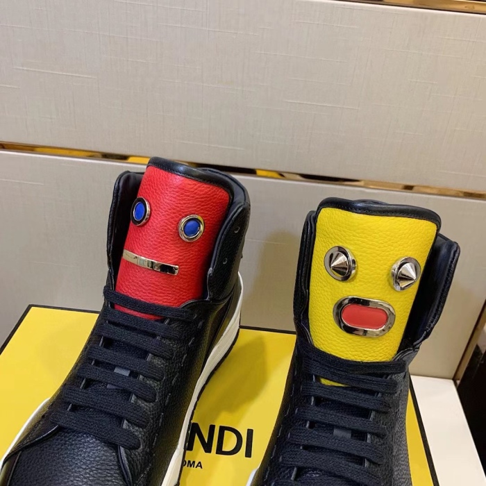 Free shipping maikesneakers Men F*endi Top Sneakers