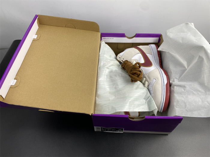 Free shipping from maikesneakers Nike SB Dunk high Team Crimson CV9499-100