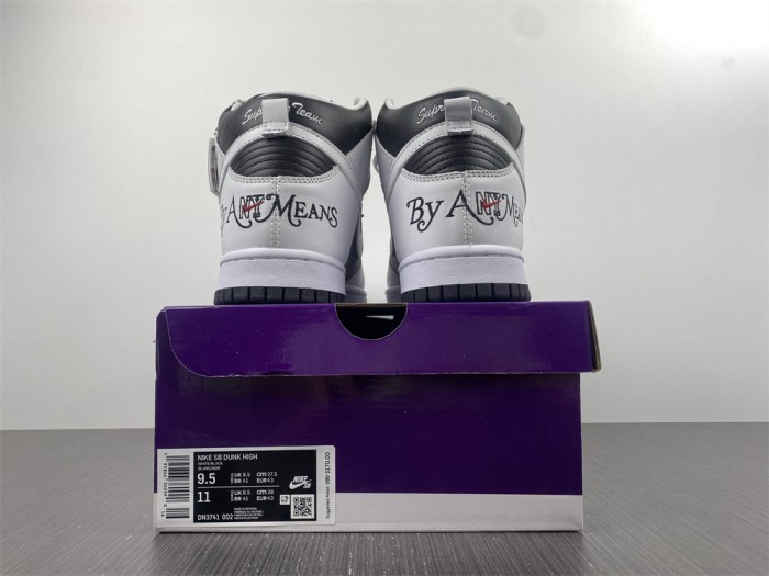 Free shipping from maikesneakers Supreme x Nike SB Dunk High QS “By Any Means”SUP DN3741-002