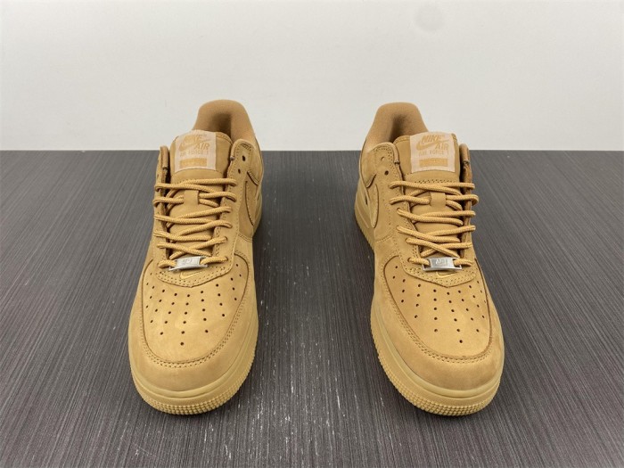 Free shipping from maikesneakers SUP REME X NIKE AIR FORCE 1 LOW SP WHEAT dn1555-200