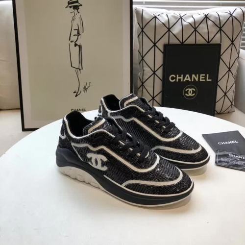 Free shipping maikesneakers C*anel Sneaker