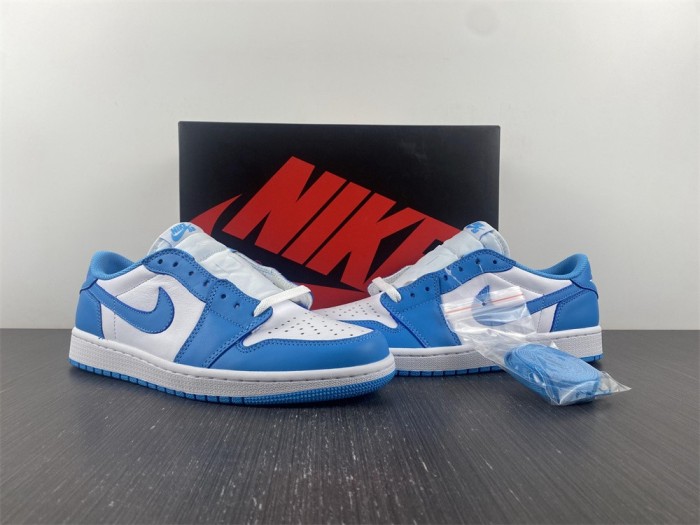 Free shipping from maikesneakers Air Jordan 1 Low X Dunk SB UNC CJ7891-401