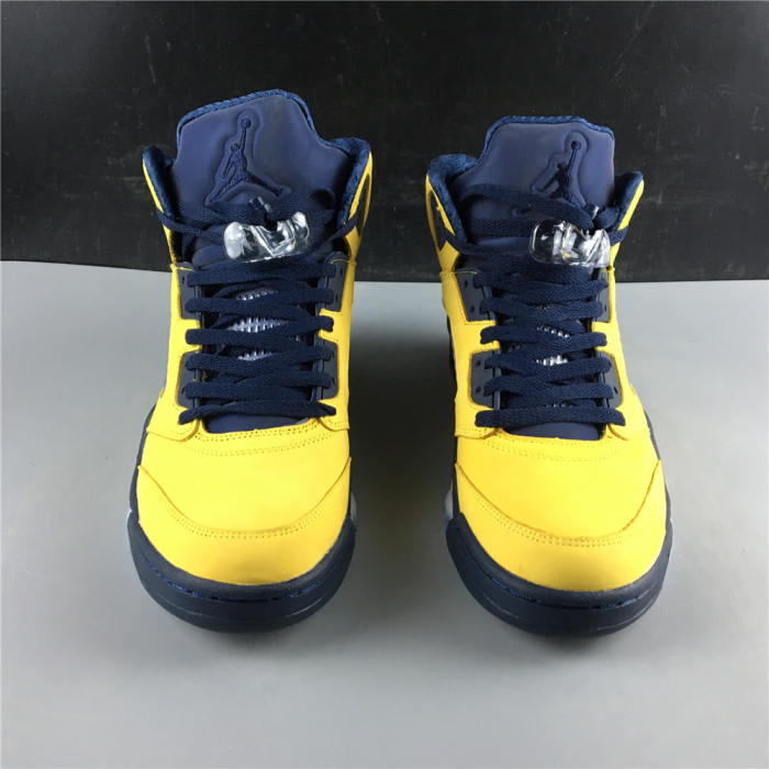 Free shipping maikesneakers Air Jordan 5 SP “Michigan” CQ9541-704