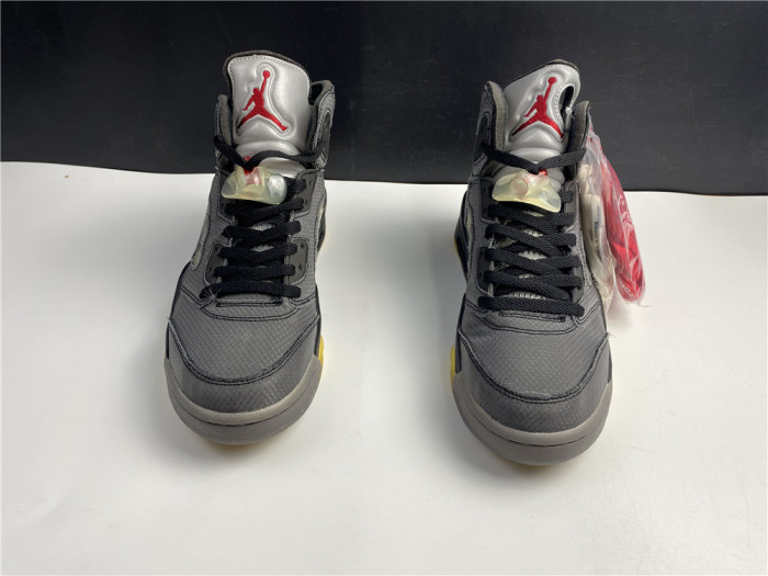 Free shipping maikesneakers Air​ Jordan 5 x​off white ow 3M CT8480-001