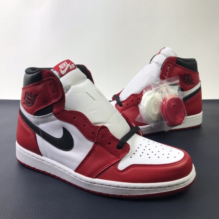 Free shipping maikesneakers Air Jordan 1 Chicago 555088-101
