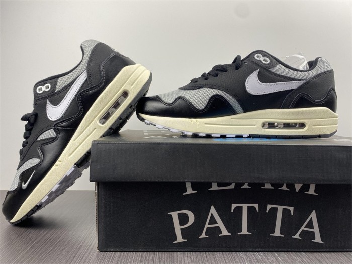Free shipping from maikesneakers Nike Air Max 1 Patta Waves Black DQ0299-001