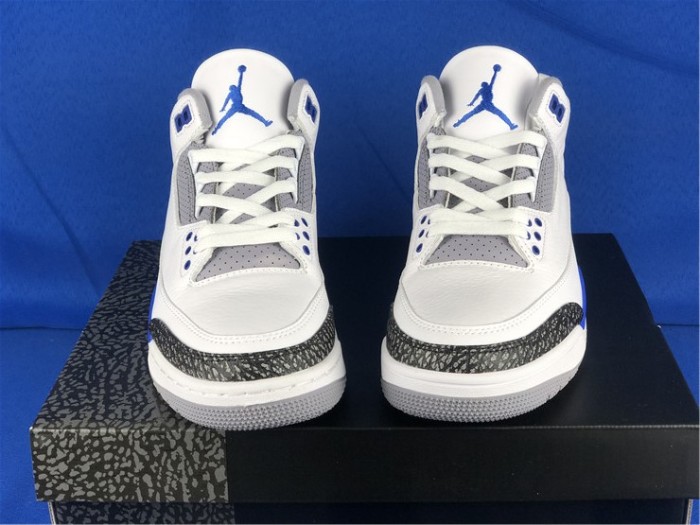 Free shipping maikesneakers Air Jordan 3 “Racer Blue” CT8532-145