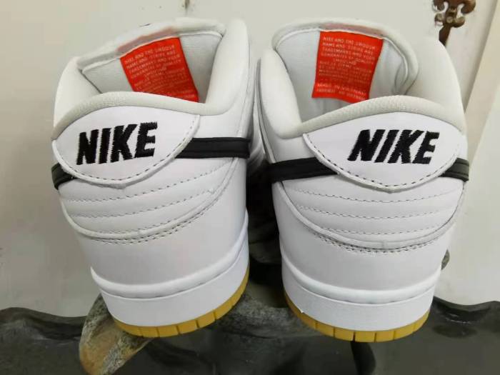 Free shipping from maikesneakers Nike Dunk SB Low Orange Label White Black CD2563-100