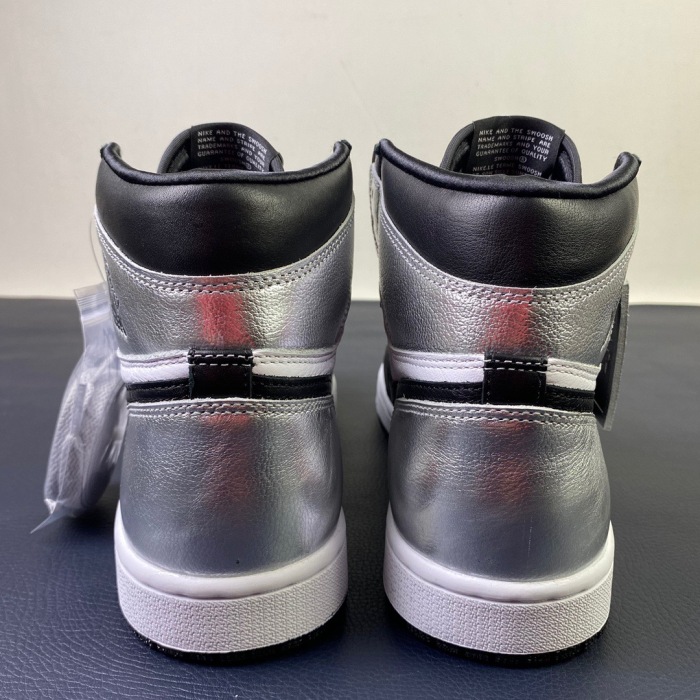 Free shipping maikesneakers Air Jordan 1 High OG WMNS “Silver Toe” CD0461-001