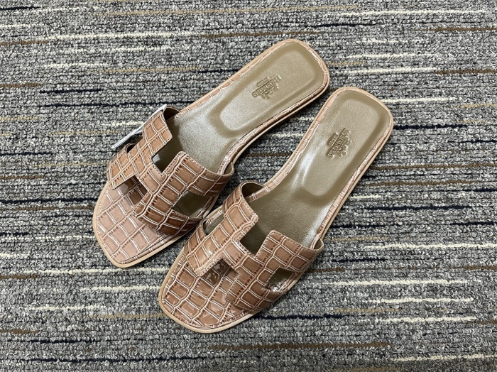 Free shipping maikesneakers Women H*ermes Top Sandals