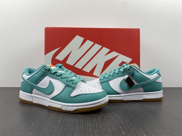 Free shipping from maikesneakers Nike Dunk Low “Turquoise and Orange” DV2190-100