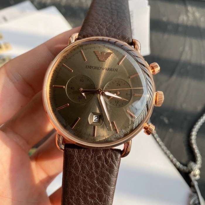 A*rmani  Watches Top Quality 43*12mm  （maikesneakers）