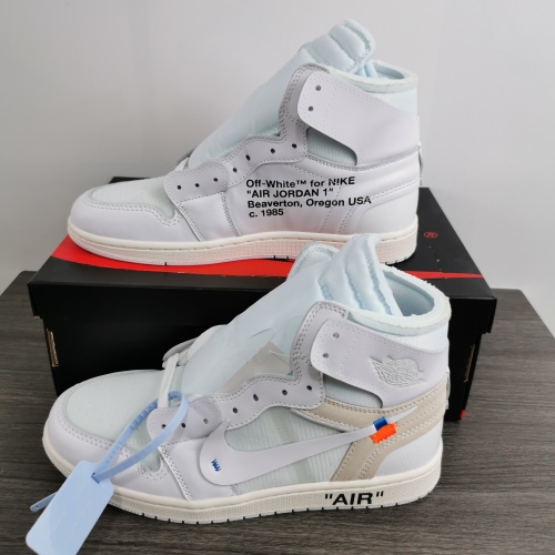 Free shipping maikesneakers OFF WHITE x Air Jordan 1 Retro High