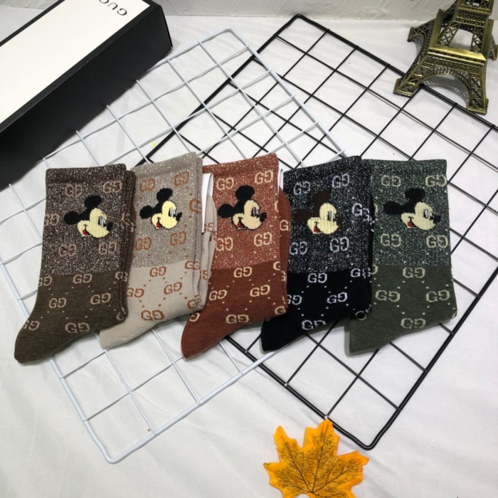 Free shipping maikesneakers Socks 5pieces