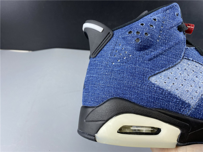 Free shipping maikesneakers Air Jordan 6 “Washed Denim” CT5350-401