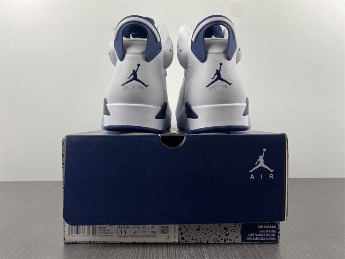 Free shipping maikesneakers Air Jordan 6 Midnight Navy CT8529-141