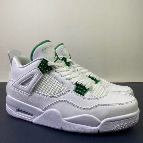 Free shipping maikesneakers Air Jordan 4 Retro Metallic Green CT8527-113