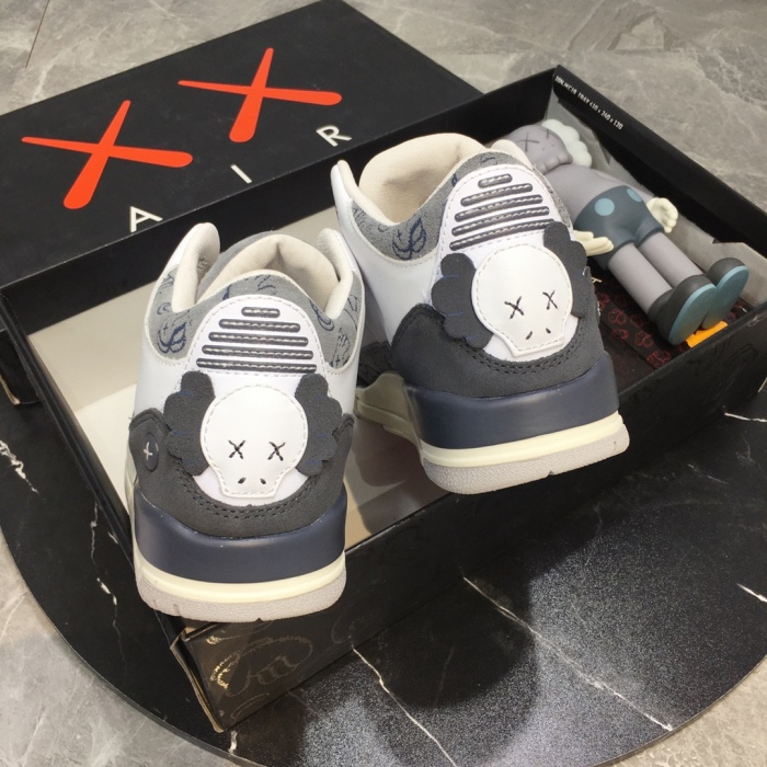 Free shipping maikesneakers Air Jordan 3 KAWS