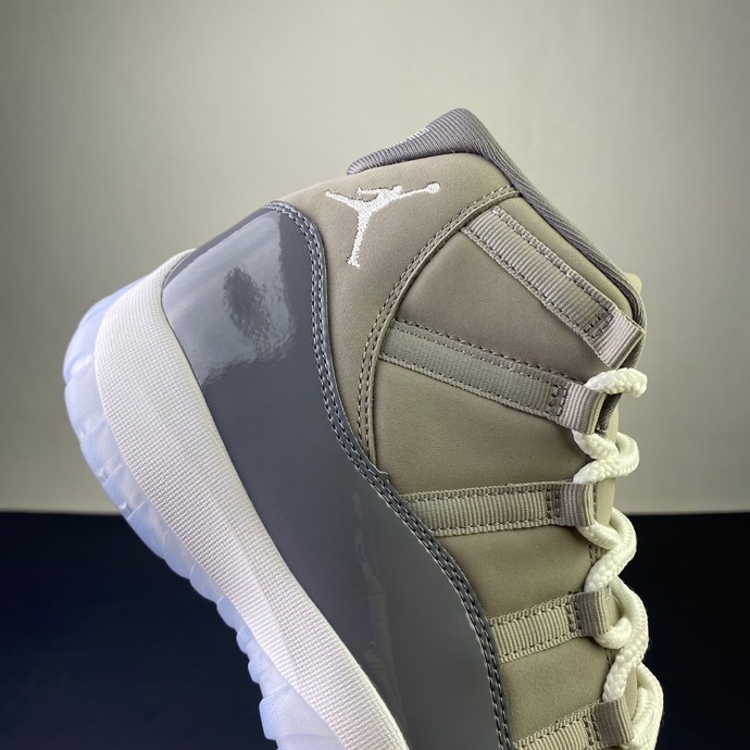 Free shipping maikesneakers Air Jordan 11 Cool Grey