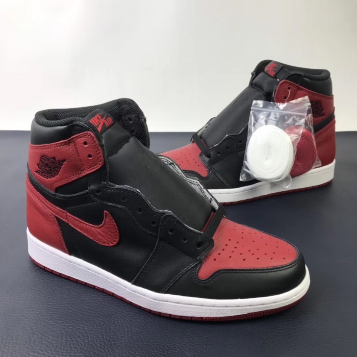 Free shipping maikesneakers Air Jordan 1 Banned 555088-001