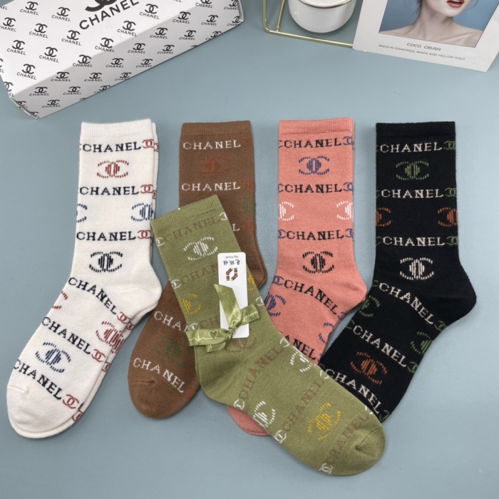 Free shipping maikesneakers Socks 5 pairs