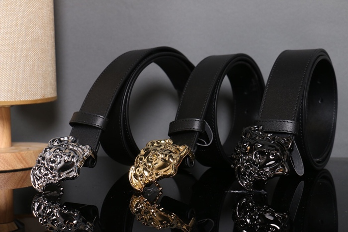 Free shipping maikesneakers V*ersace Belts Top Version