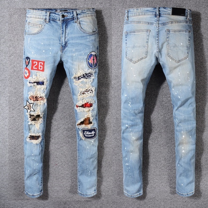 Free shipping maikesneakers Men Jeans Top Quality