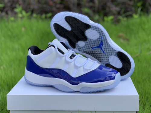 Free shipping maikesneakers Air Jordan 11 Low WMNS “Concord” AH7860-100