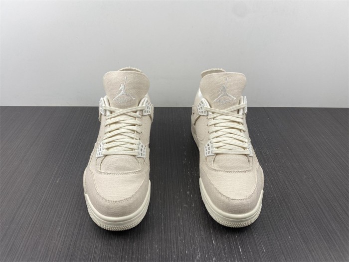 Free shipping maikesneakers Air Jordan4 WMNS CANVAS DQ4909-100