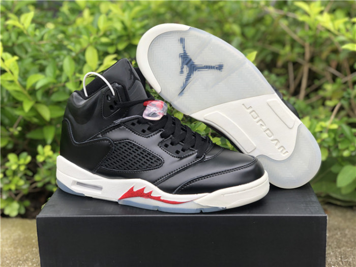 Free shipping maikesneakers Air Jordan 5 SP “Black Muslin” CT8480-001