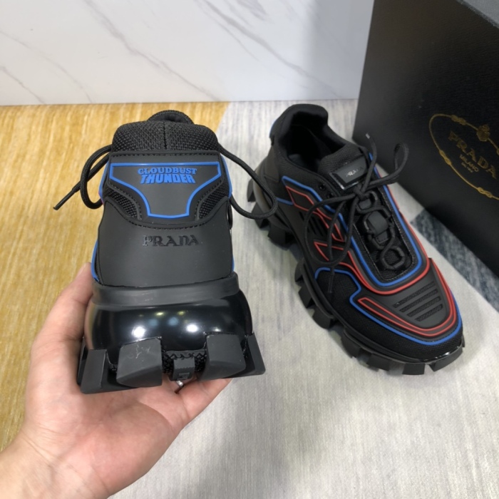 Free shipping maikesneakers Men Women P*rada Top Sneaker